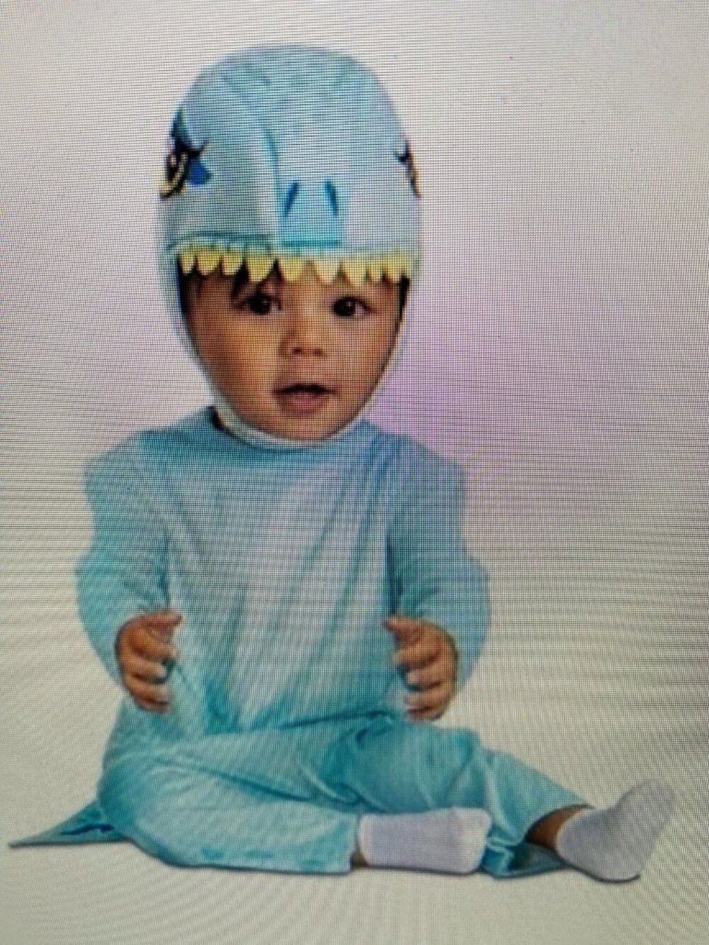 Infant Halloween costume~ baby “beta” Jurassic World! 12-18mo. **READ**